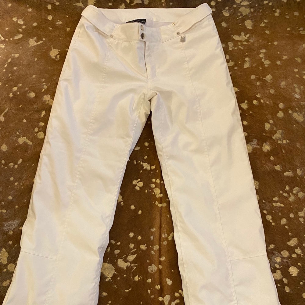 White Ski Pants